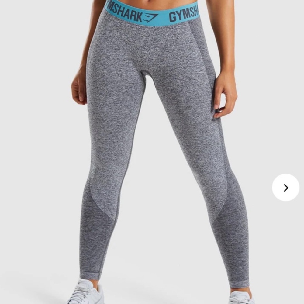 Gymshark, dark grey flex leggings, size S
